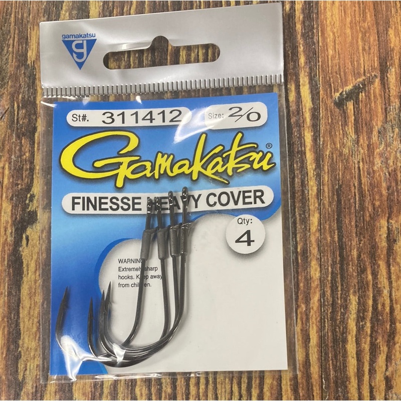 Gamakatsu Finesse Heavy Cover Hook 2/0