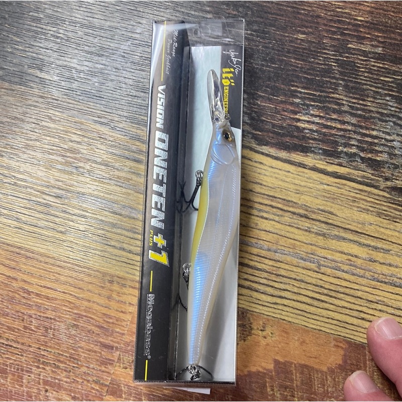 Megabass Oneten +1  - 1/2 oz. French Pearl OB