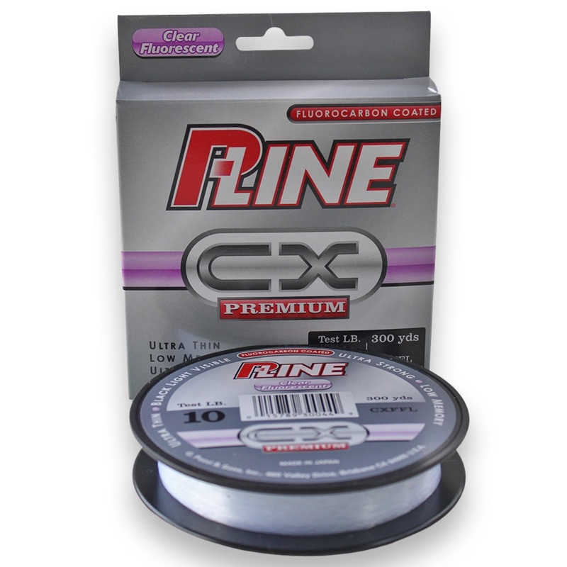 P-Line CX Premium 300 Yard Clear Fluorescent - 4 to 30 Pound Test