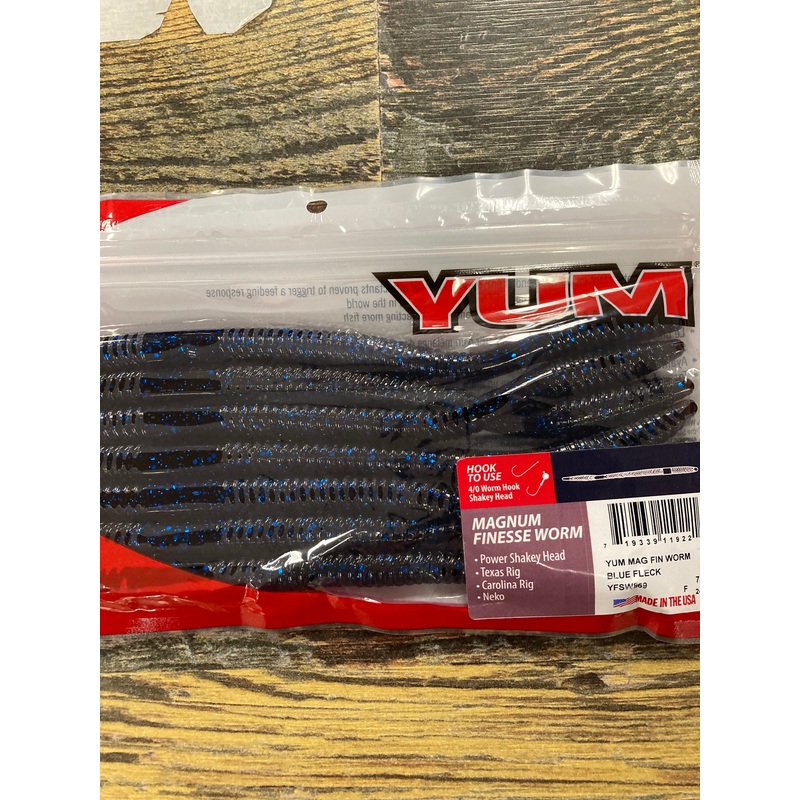 Yum Mag Finesse - Blue Fleck