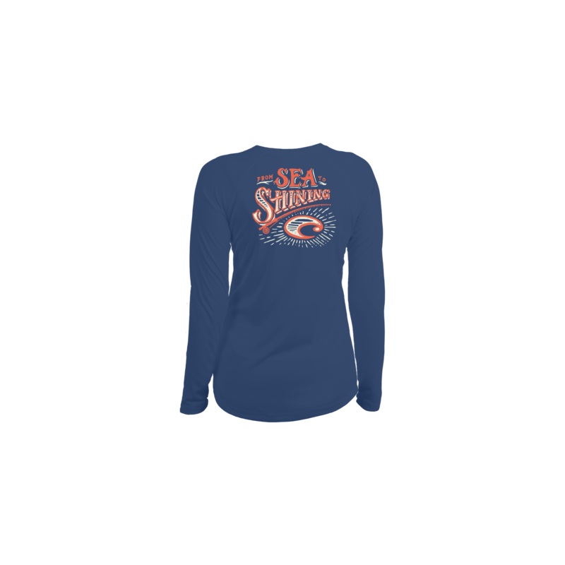 COSTA Tech Freedom Sea Womens Long Sleeve