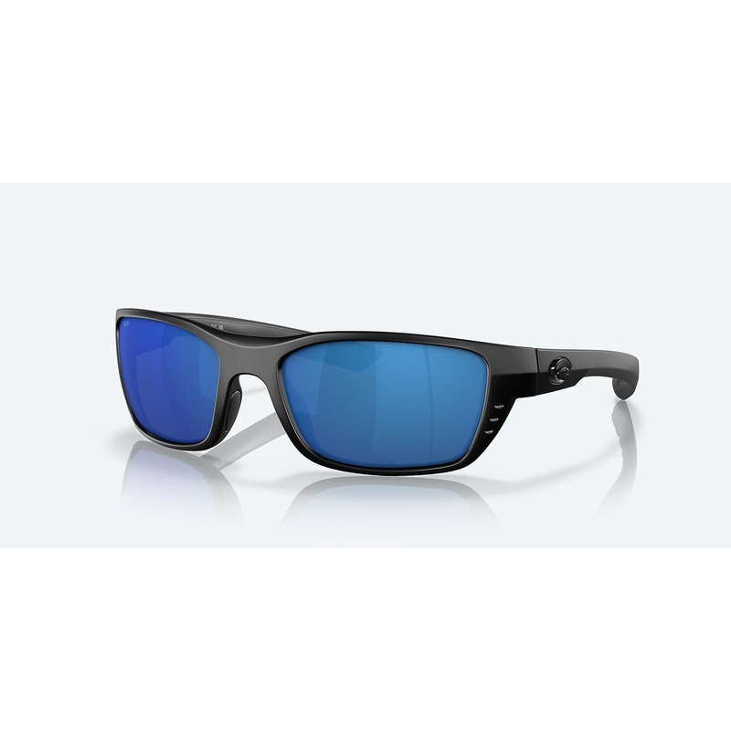 Costa Whitetail Blackout Frame with Blue Mirror Lens 580P Polarized Sunglasses
