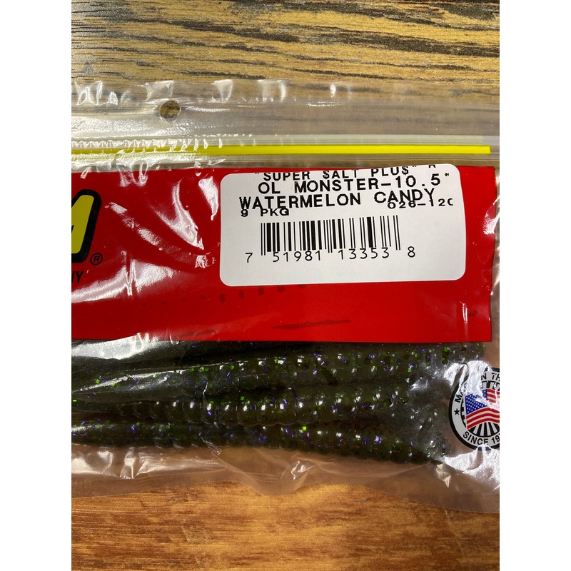 Zoom Ol' Monster 10.5" Watermelon Candy
