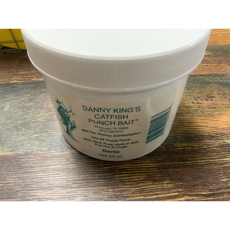 Danny Kings Catfish Punch Bait 24 oz. Garlic