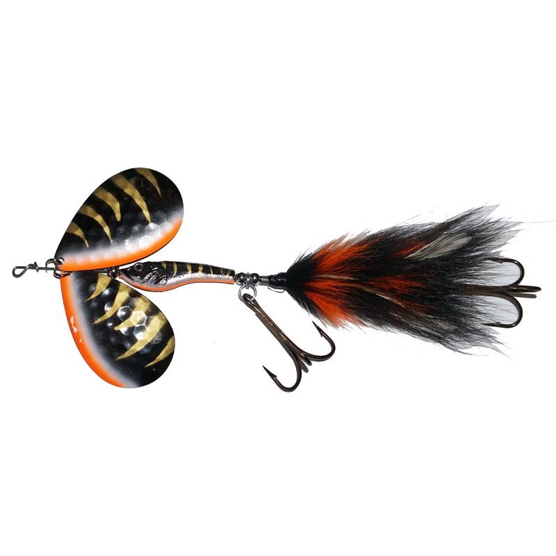 RJ Lures Esox Tiger Tails D10 Bucktail
