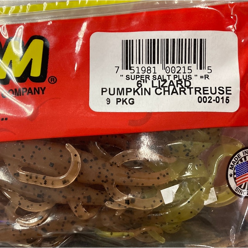Zoom 6 Lizard - Pumpkin Chartreuse