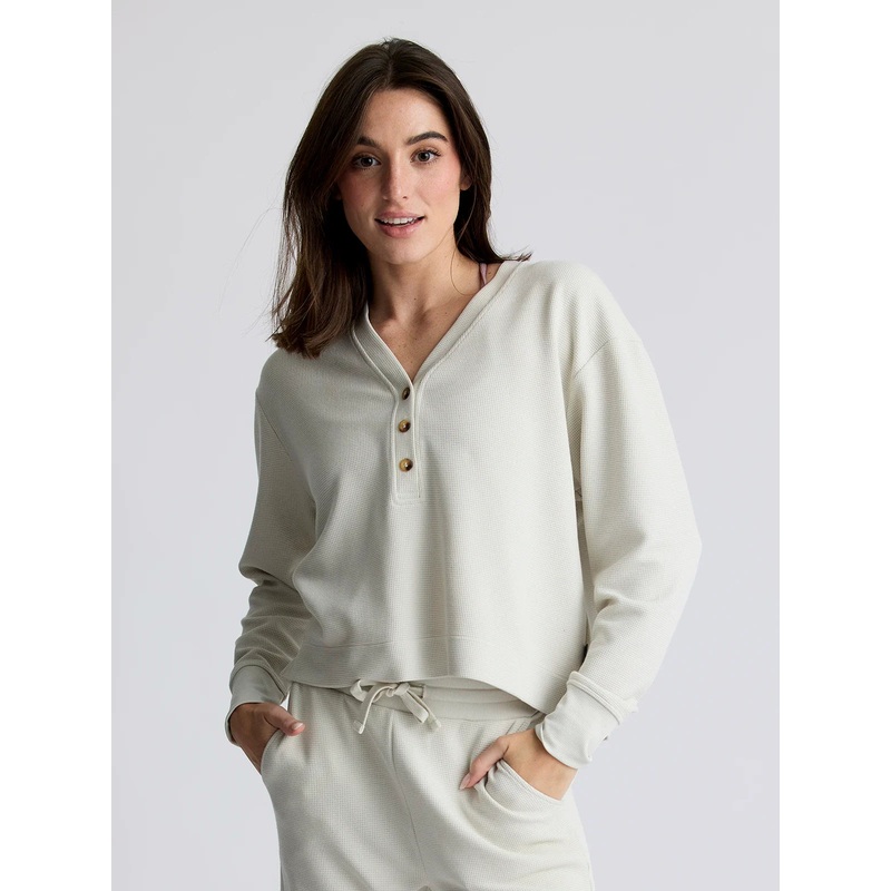 Free Fly Women's Wafflee Long Sleeve Henley