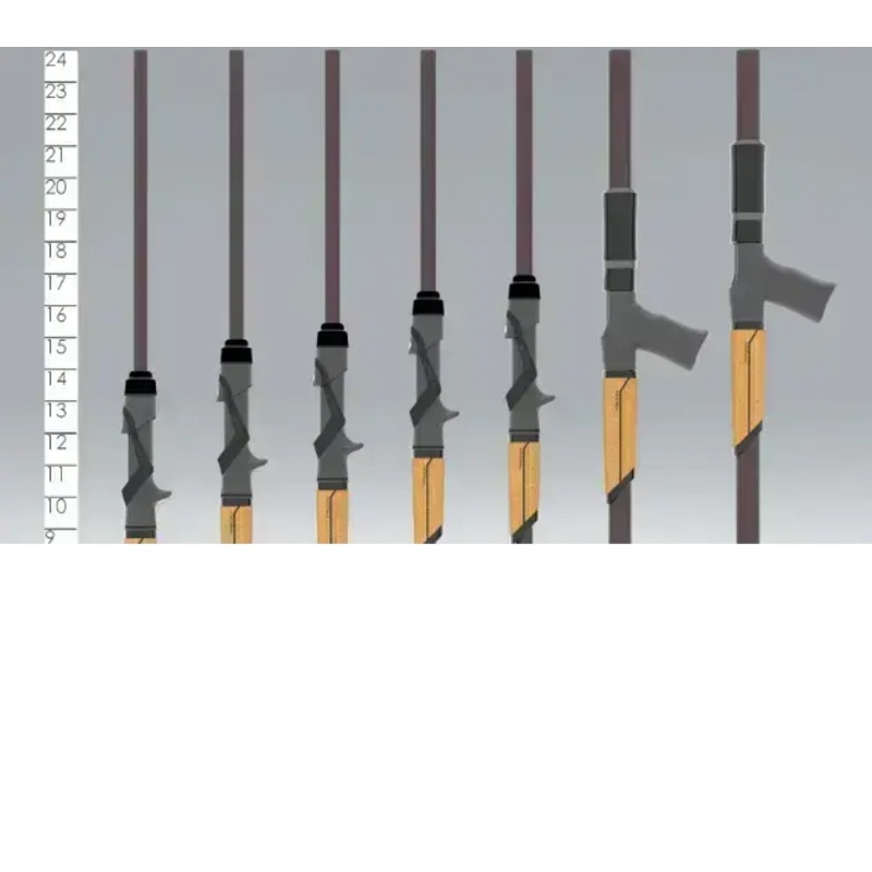 St. Croix Mojo Bass Trigon Casting Rod - 6'10" Med Light Mod Fast JOC610MLMF