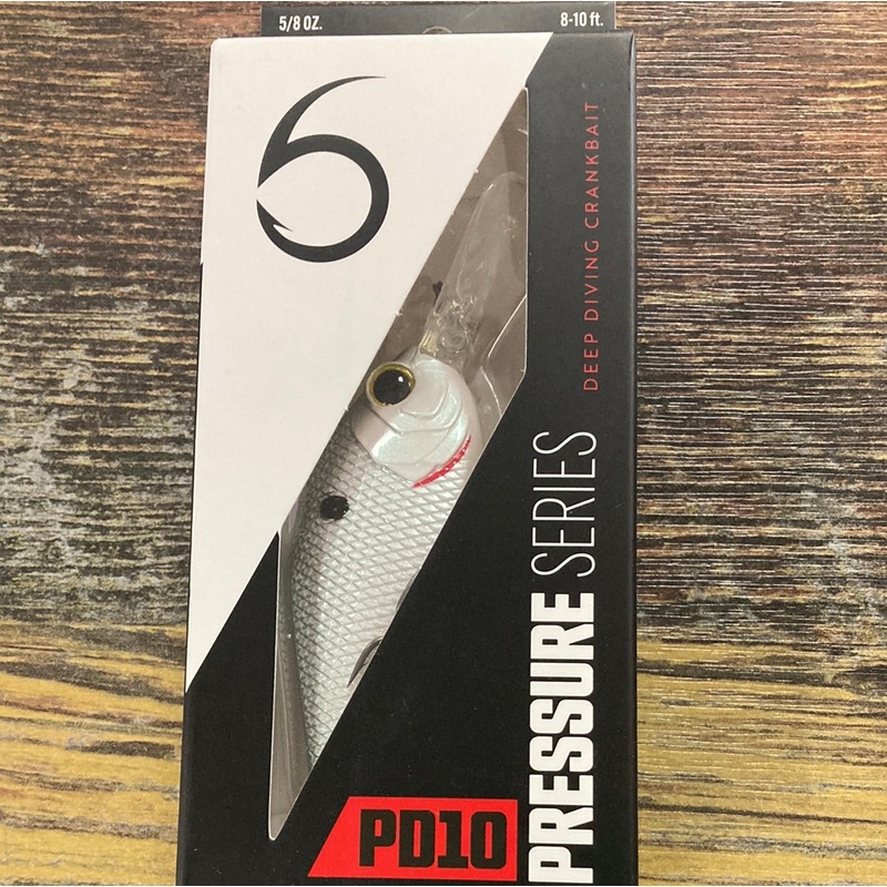 6th Sense PD10 - 5/8 oz. Green Threadfin Shad