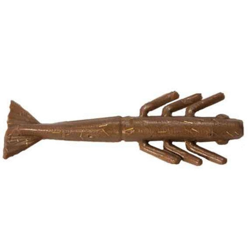 Fishbites Fish Fight Club Fight'N Shrimp Jerk Bait, 3-1/2", 6pk, Lights Out
