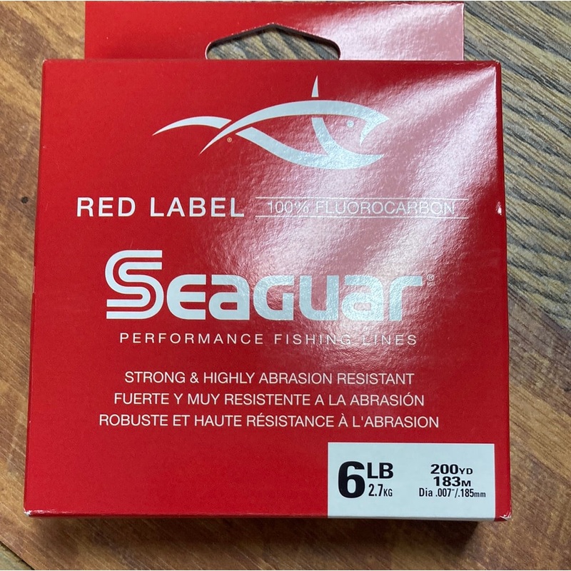 Seaguar Red Label Fluoro 6lb. 200 yds