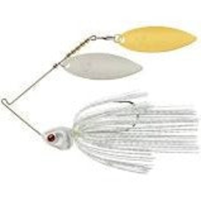 Booyah Covert Spinnerbait Nickel Gold Willow