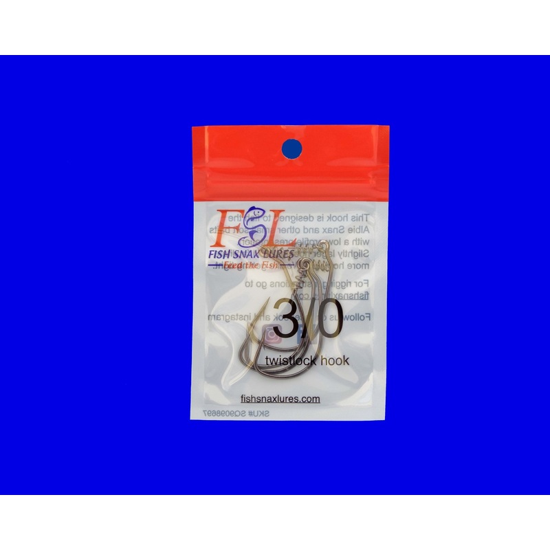 Fish Snax - Twistlock Hooks