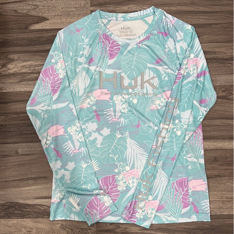 HUK Pursuit Crew Radical Botanical Womens