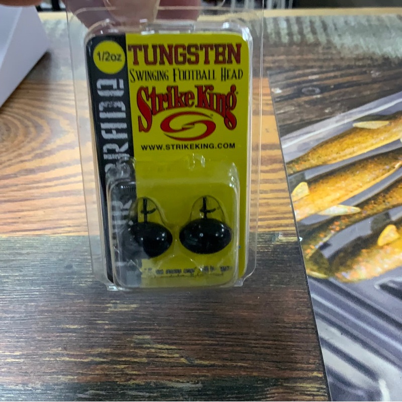 Strike KIng Tungsten Swinging Football Head 1/2 oz. Black