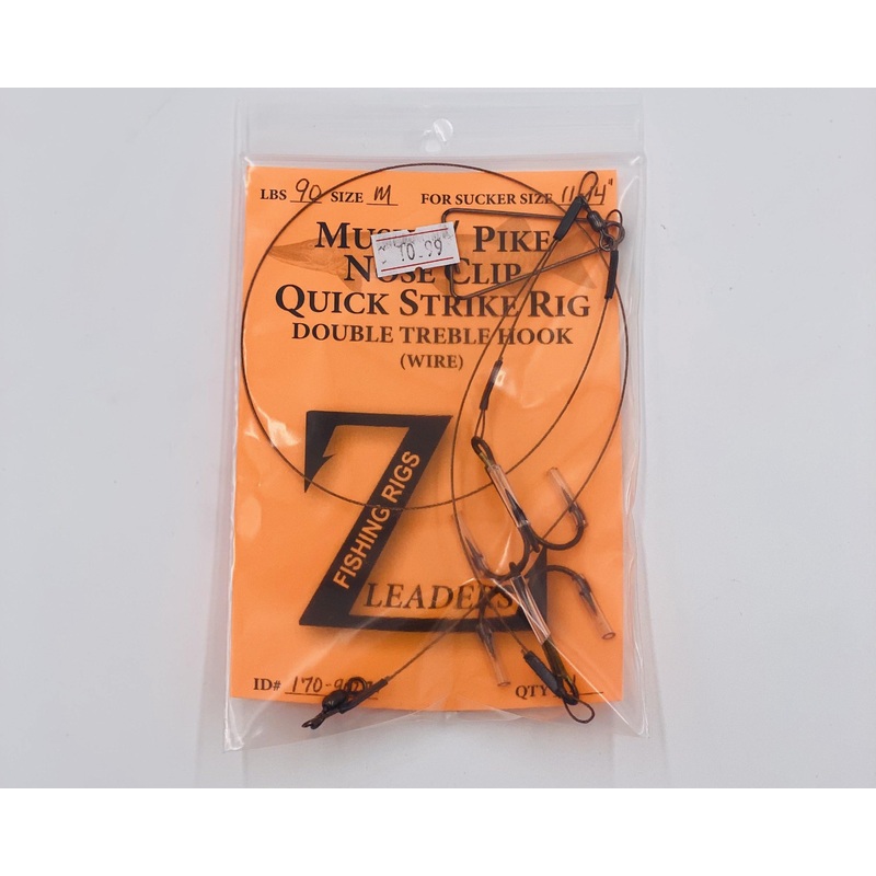 Z Leaders | Musky Sucker Rigs Double Hook