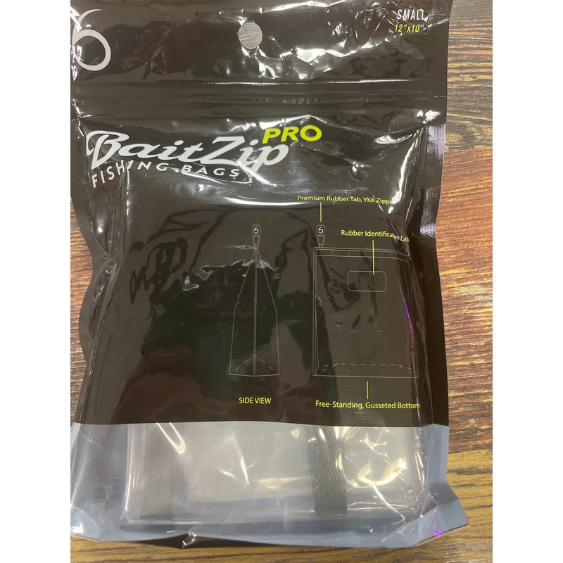 6th Sense Baitzip Pro Bag 15" X 13" Green Pumpkin