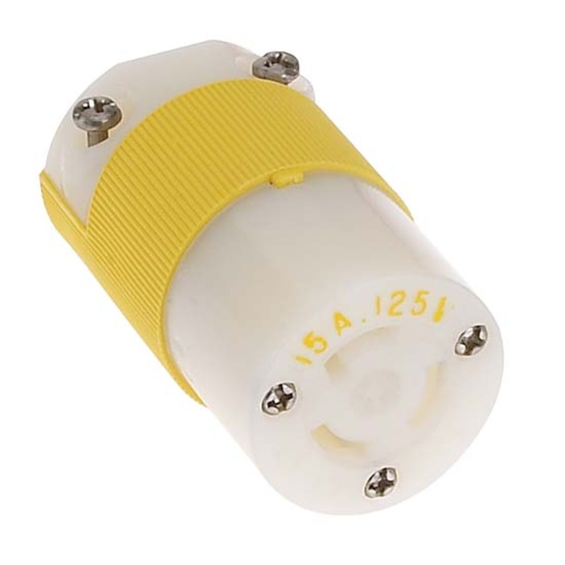 Hubbell 15 AMP Female Twist Lock Plug