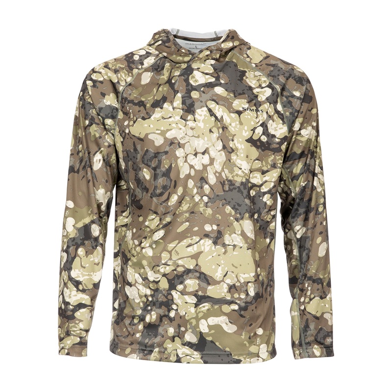 Simms Ms Solarflex Hoody-Riparian Camo