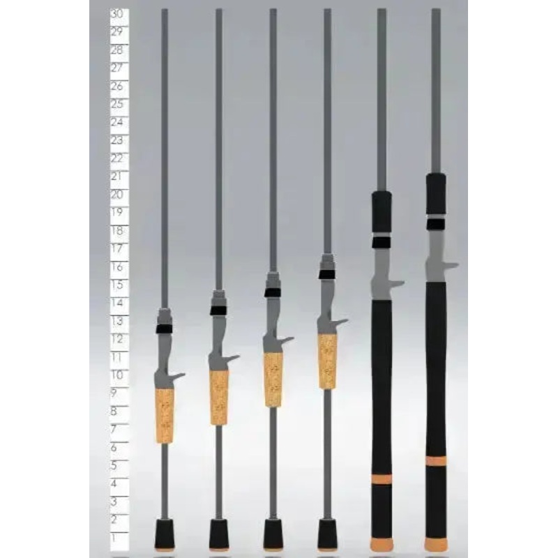 St. Croix Bass X Casting Rod - 7'2" Medium Heavy Mod BACX72MHM