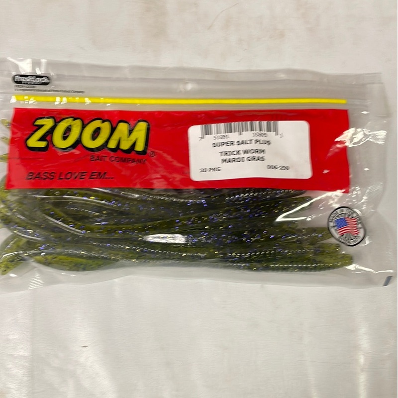 Zoom Trick Worm - Mardis Gras