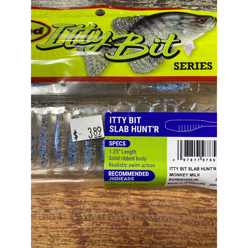 Bobby Garland Itty Bit Slab Hunt'r 1.24 Monkey Milk