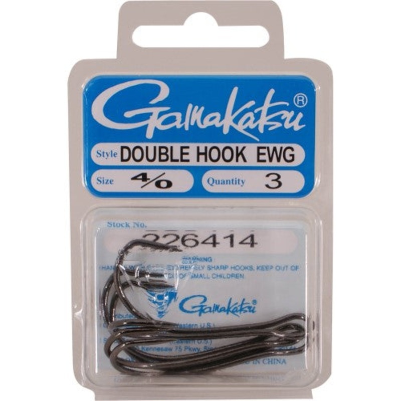 Gamakatsu Double Hook Ewg