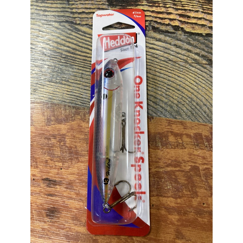 Heddon 1K Spook 3/4 oz. 4.5" Pearl Shad