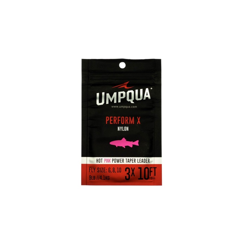 Umpqua Perform X Hot Pink Power Leader - Single Pack