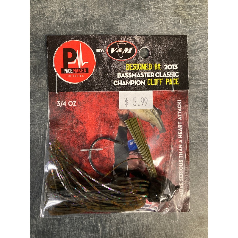 V&M Flatline Football Jig 3/4 oz. V&M Candy