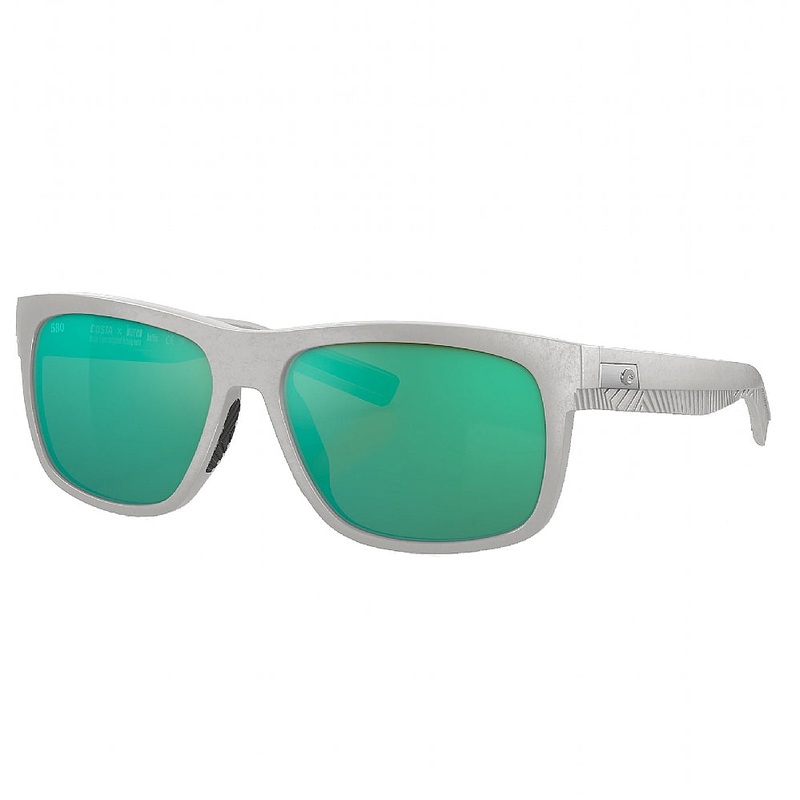 COSTA Baffin 580G Green Mirror | Net Light Gray