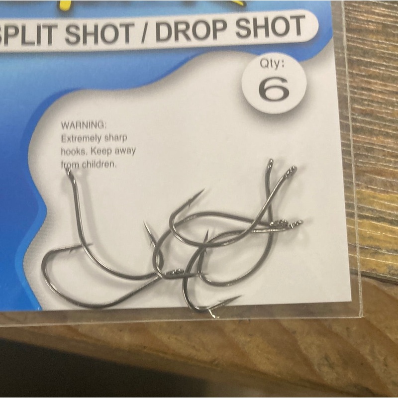 Gamakatsu Split / Drop Shot - Blk