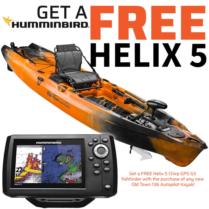 Old Town Sportsman AutoPilot 136 Motorized Kayak