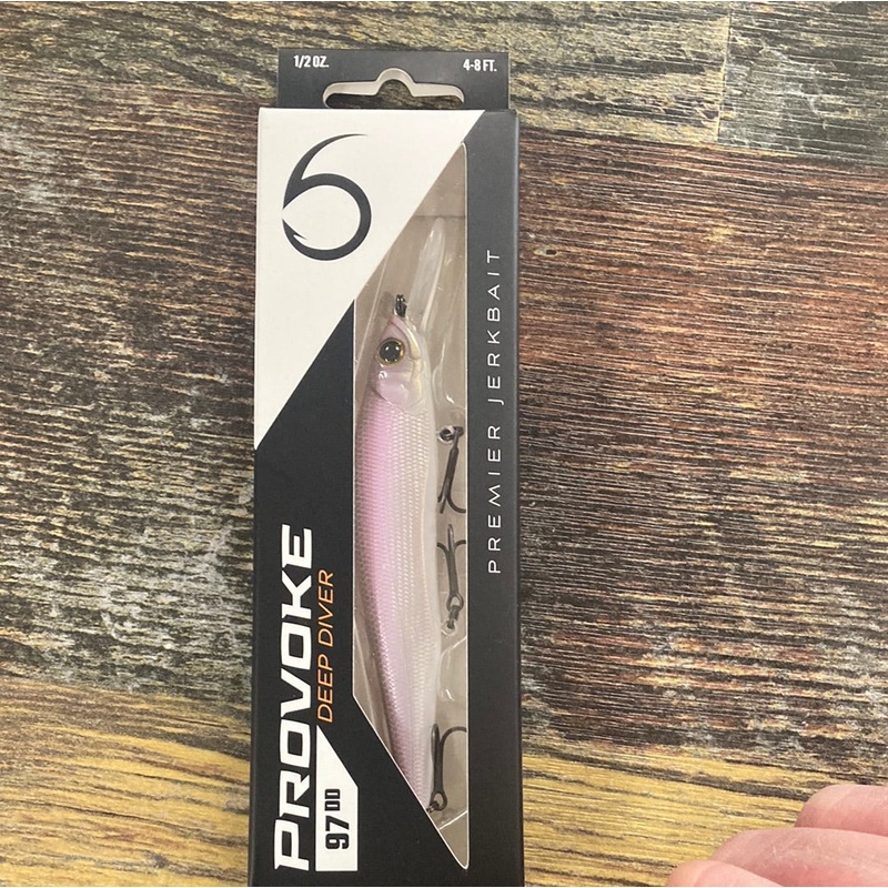 6th Sense Provoke 97DD - 1/2 oz. Ghost Bone Minnow