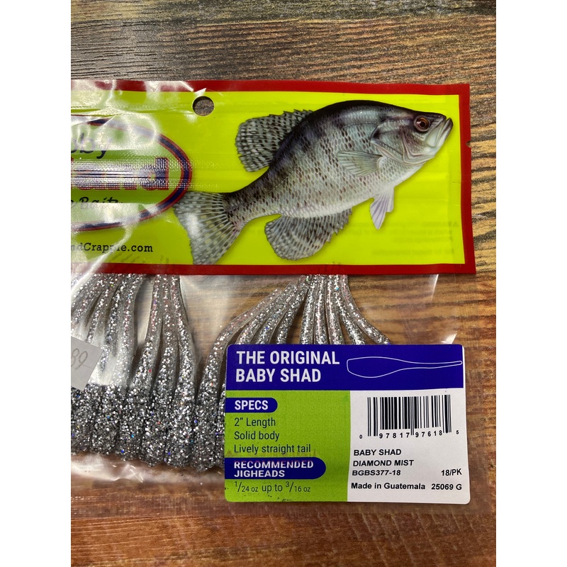 Bobby Garland Baby Shad - Diamond Mist