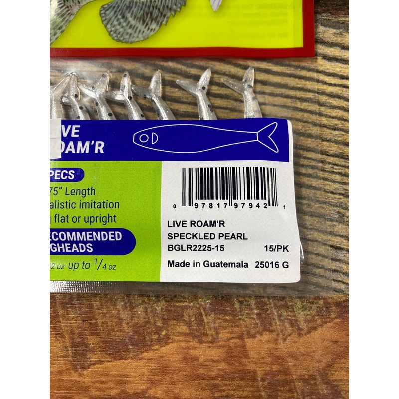 Bobby Garland Live Roam'R 1.75" Speckled Pearl