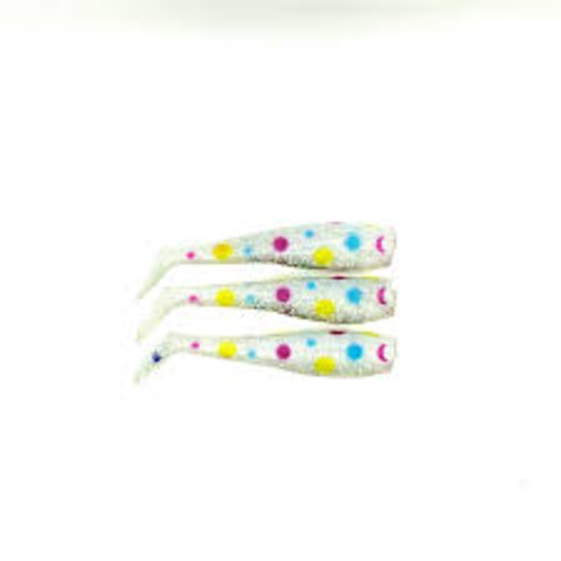 Al Gags Whip-it fish replacement tail 3 packs 5" Wonder Bread