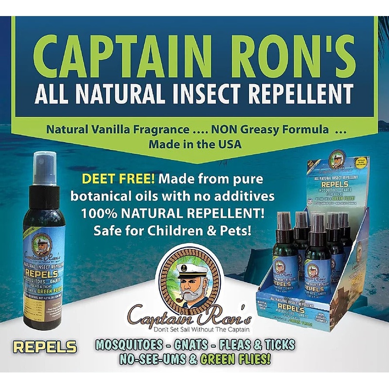 Captain Ron's All Natural Insect Repellent