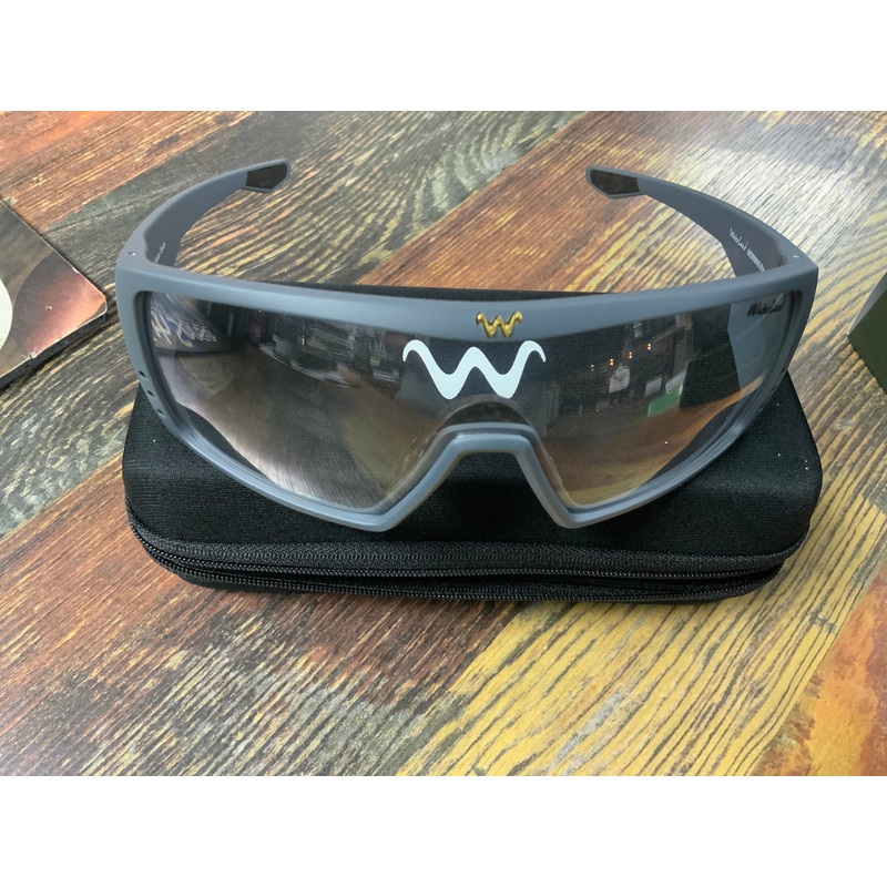 Waterland Morning Run Bedfisher Clear Lens - Matte Gray