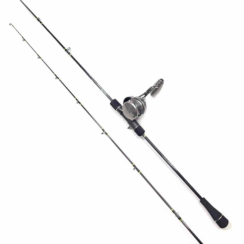 Daiwa Saltiga 35JH and JYG Pro Fishing Foundation Slow Pitch Rod Combo