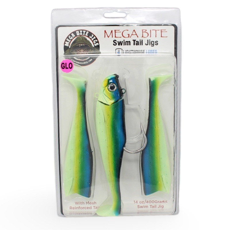 Mega Bite Swim Tail Jigs