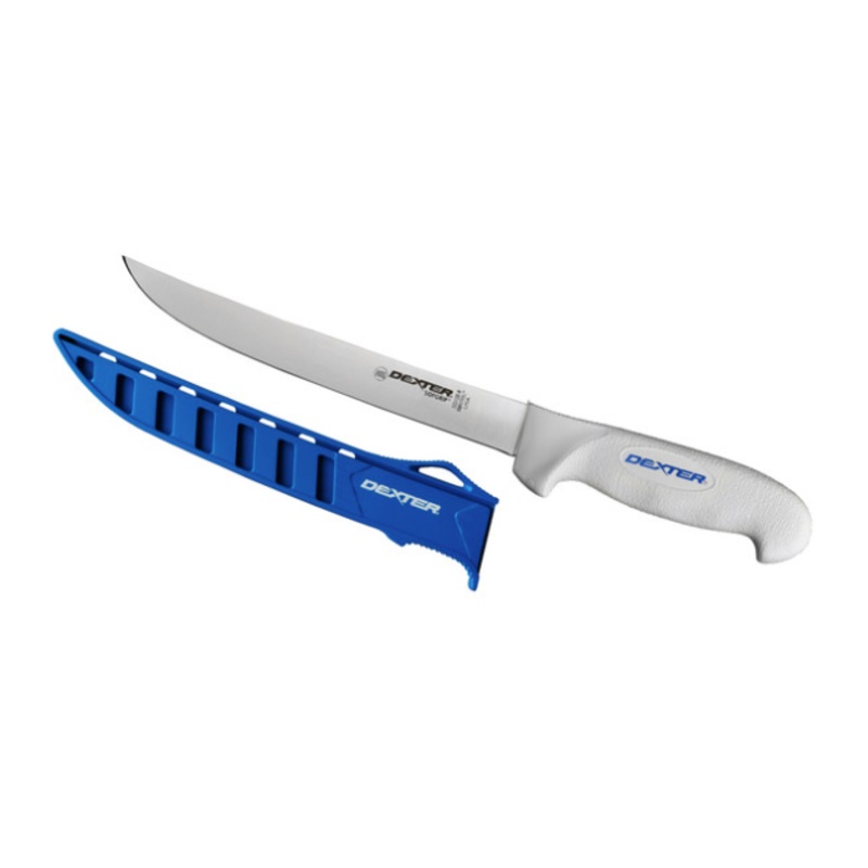 Dexter Outdoors SOFGRIP Wide Fillet Knife with Edge Guard 8"