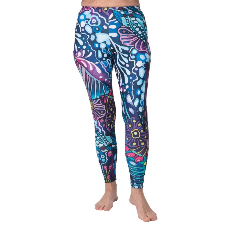 Enchanted Grayling High-Waisted Leggings