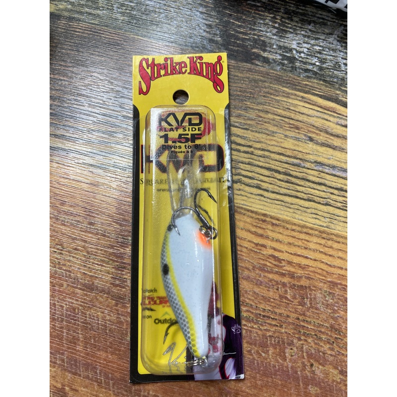 Strike King KVD 1.5 Flatside Sexy Shad