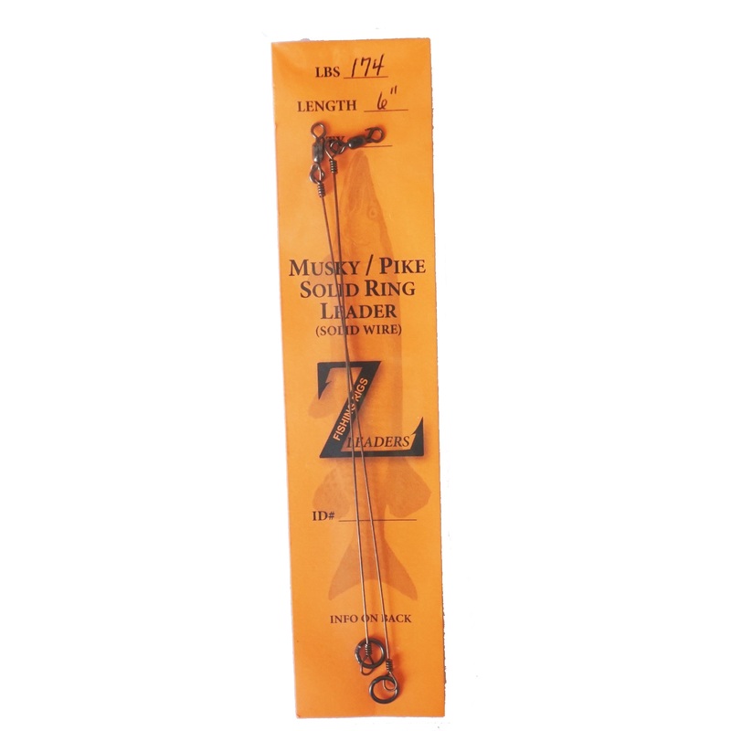 Z Leaders Solid Wire Musky Pike Leaders