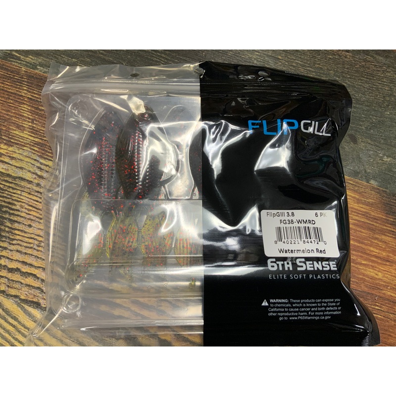 6th Sense FlipGill 3.8" Watermelon Red