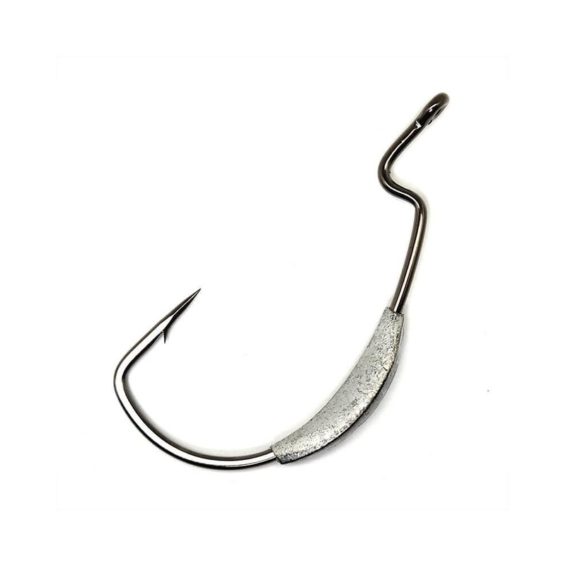 Gamakatsu Extra Wide Gap (EWG) Monster Weighted Hooks NS Black