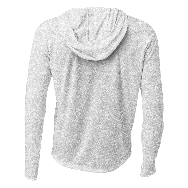 SCALES Men's Banaza Hooded Long Sleeve Performance Shirt