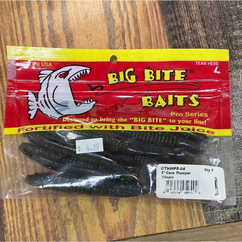 Big Bite Baits 5 Cane Thumper Tilapia