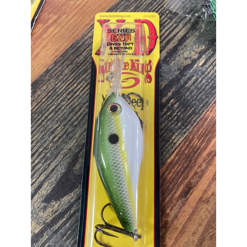 Strike King 6 XD - Olive Shad